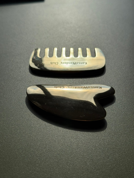 Combo Guasha + Peigne Kansa