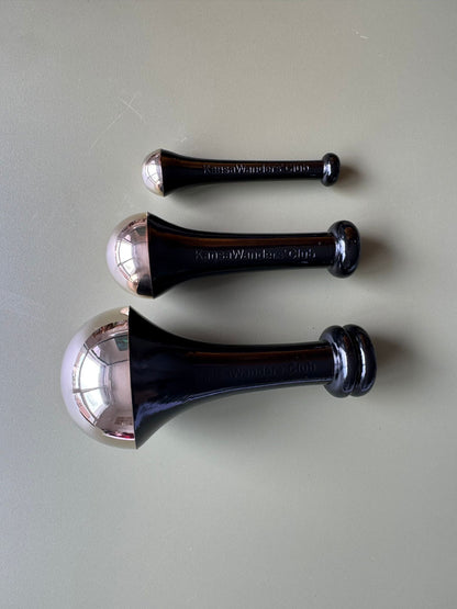 Kansa Wand Noir | Set de 3 tailles (S, M, L)